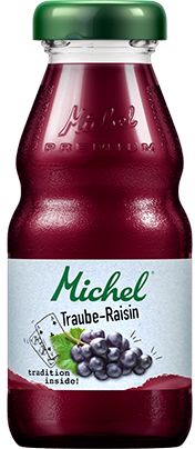 [21655] Michel Raisin Caisse 24 x 0,2 l Bouteille Verre jetable
