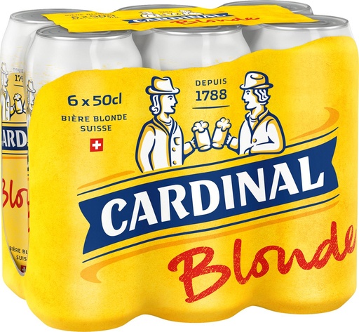[30146] Cardinal Blonde Tray 4 x 6 x 0,5 l Cannette Alu jetable