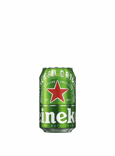 [31299] Heineken Original Biére Alc.5% Vol. Tray 24 x 0,33 l Cannette Alu jetable